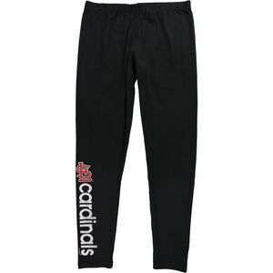 G-III Sports Womens St. Louis Cardinals Casual Leggings, Black, S, DM